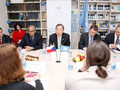 Setkání s Ban Ki-moonem, generálním tajemníkem OSN.